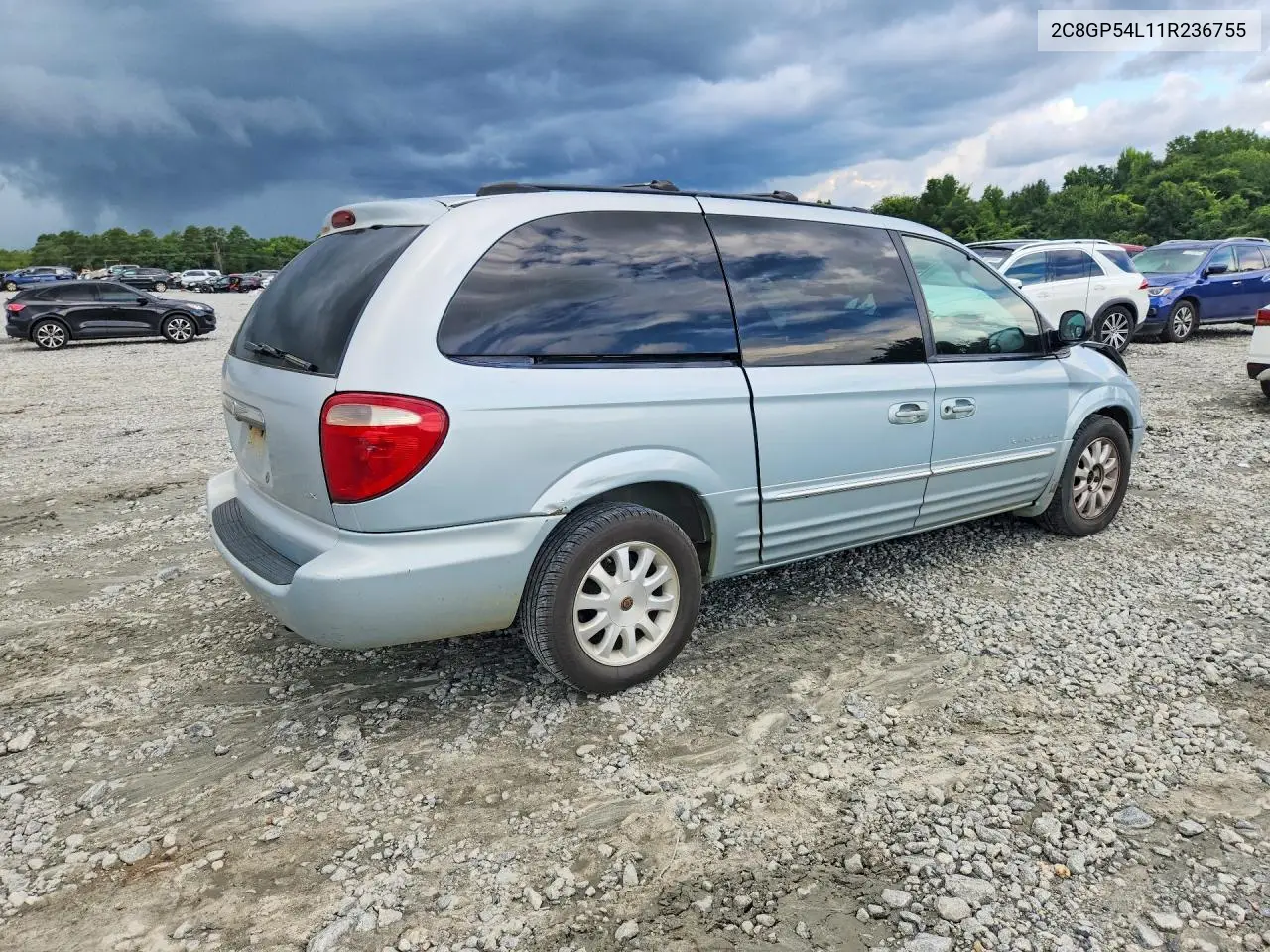 2001 Chrysler Town & Country Lxi VIN: 2C8GP54L11R236755 Lot: 61293676