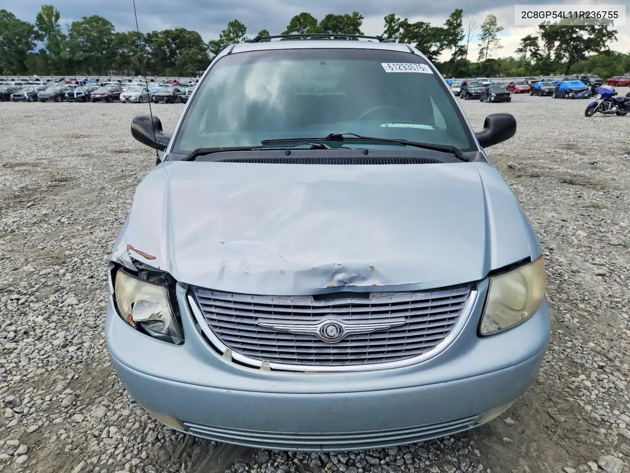 2001 Chrysler Town & Country Lxi VIN: 2C8GP54L11R236755 Lot: 61293676