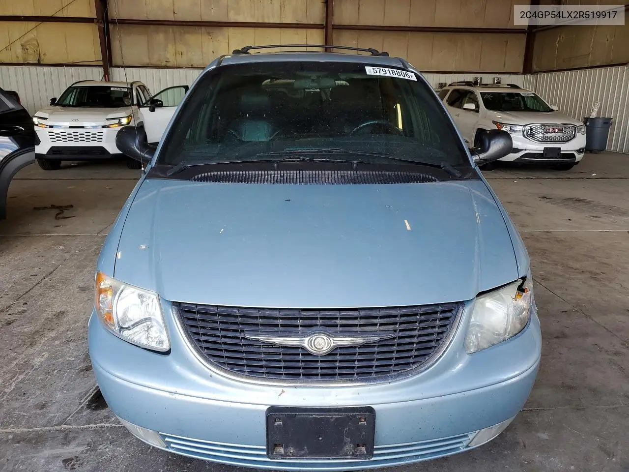 2002 Chrysler Town & Country Lxi VIN: 2C4GP54LX2R519917 Lot: 57918806