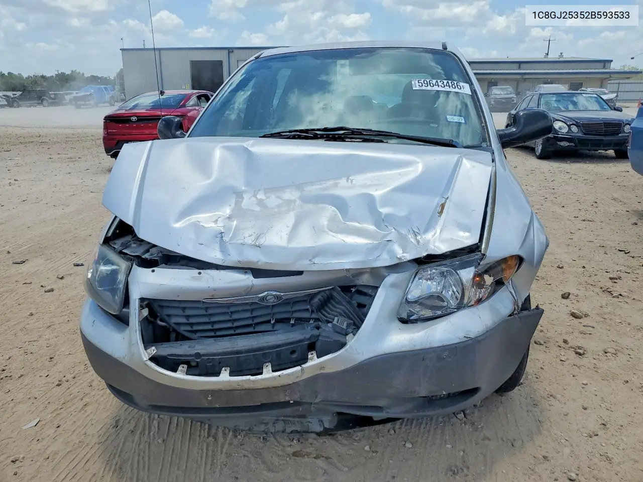 2002 Chrysler Voyager VIN: 1C8GJ25352B593533 Lot: 59643486