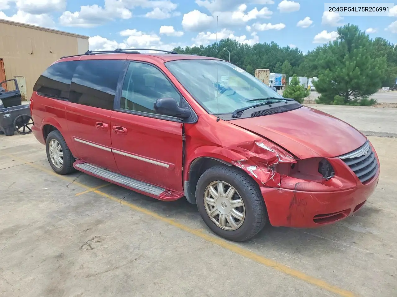 2005 Chrysler Town & Country Touring VIN: 2C4GP54L75R206991 Lot: 61380126