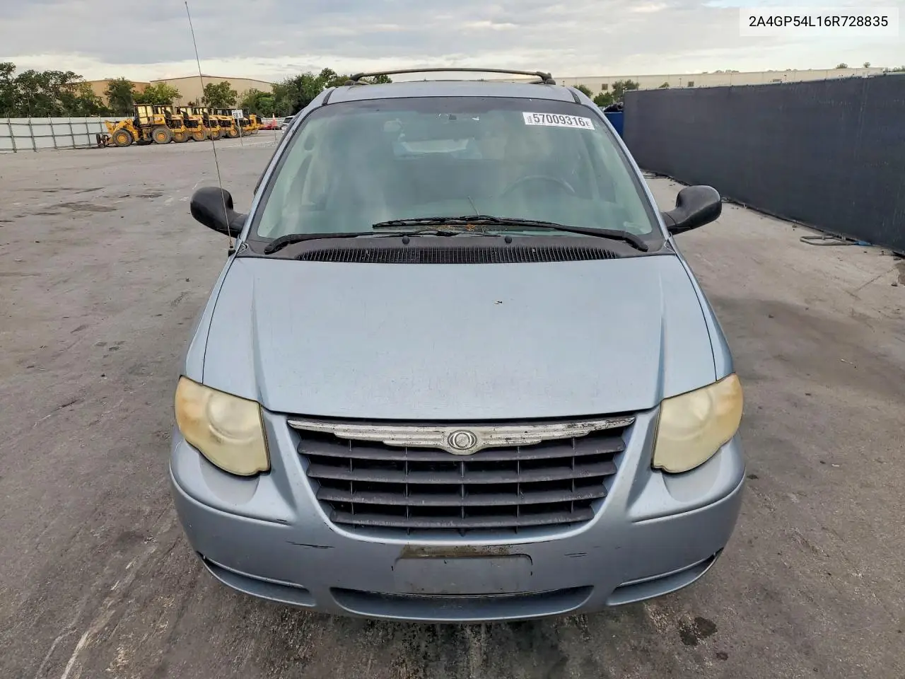 2006 Chrysler Town & Country Touring VIN: 2A4GP54L16R728835 Lot: 57009316