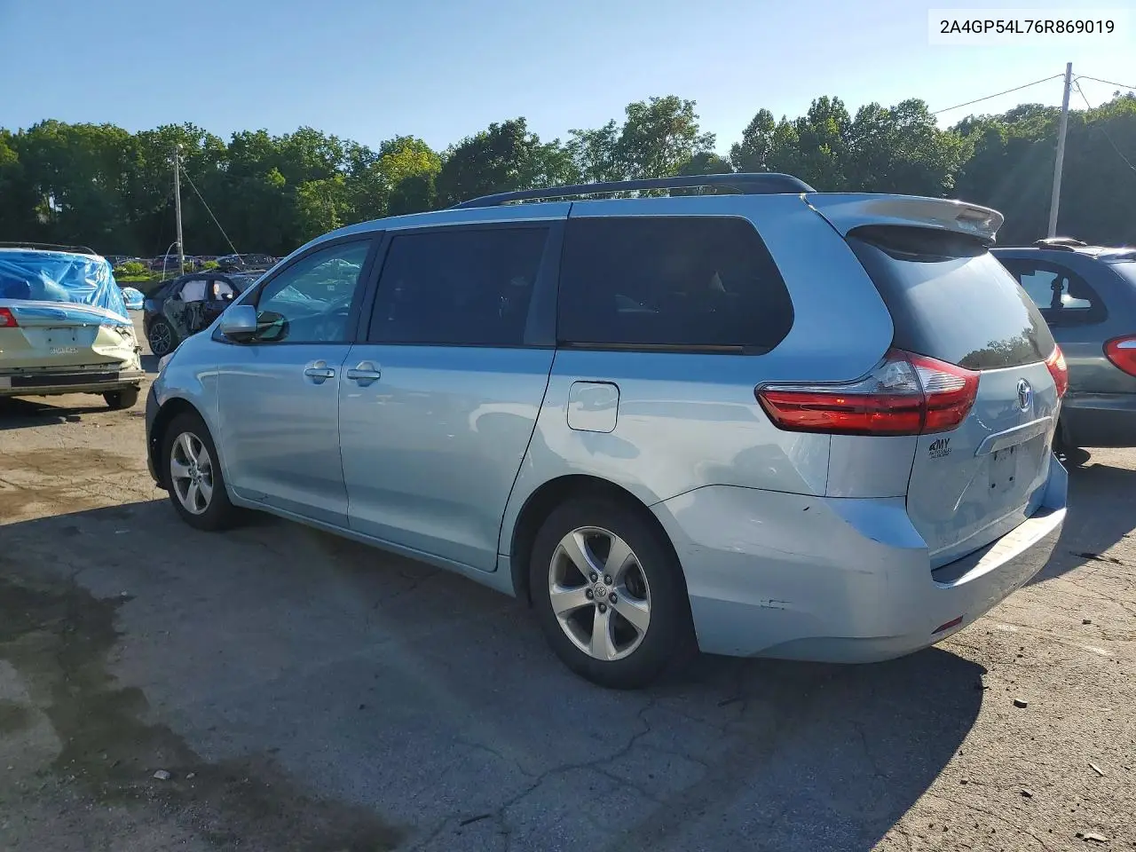 2006 Chrysler Town & Country Touring VIN: 2A4GP54L76R869019 Lot: 61792746