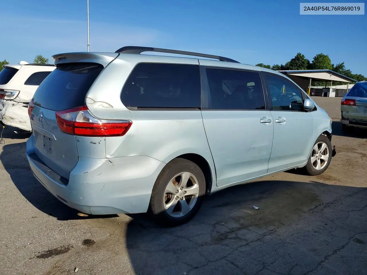 2006 Chrysler Town & Country Touring VIN: 2A4GP54L76R869019 Lot: 61792746