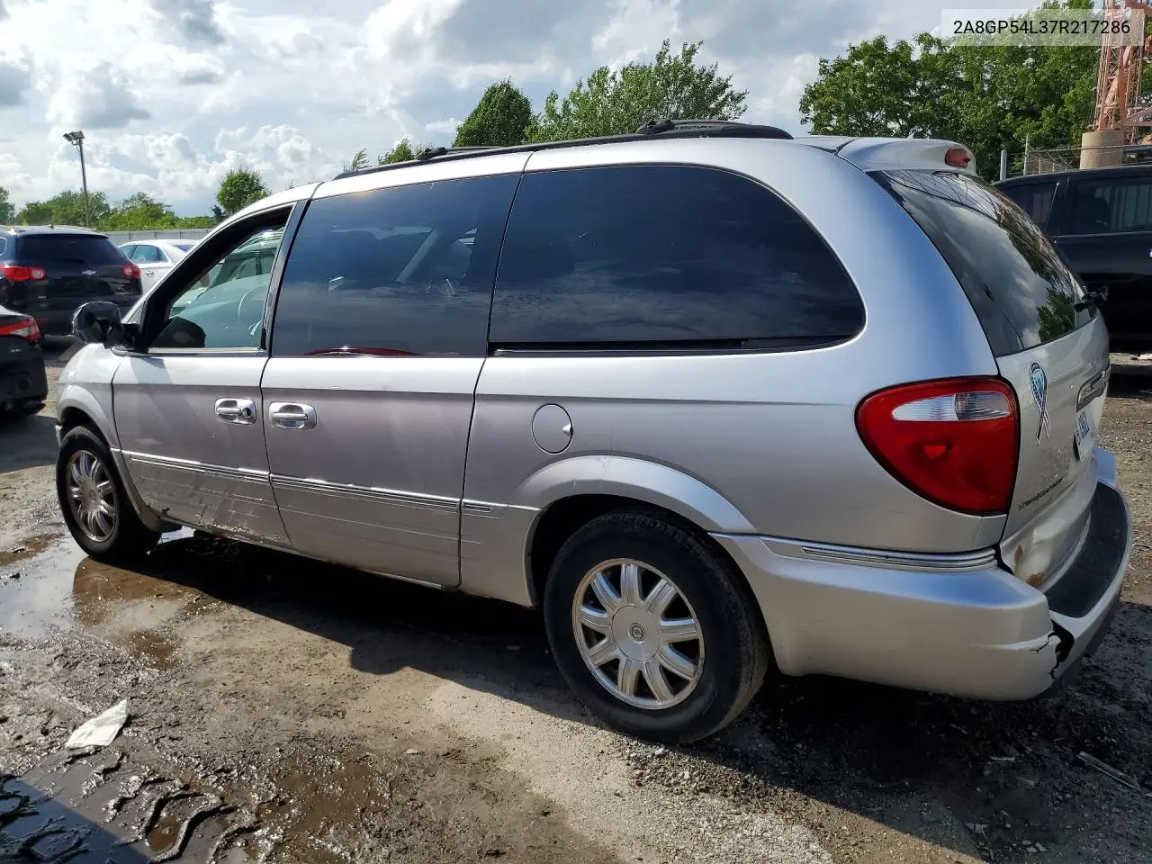 2007 Chrysler Town & Country Touring VIN: 2A8GP54L37R217286 Lot: 56702206