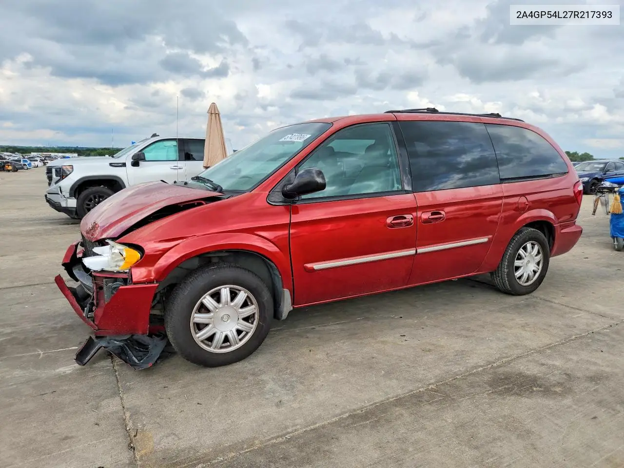 2007 Chrysler Town & Country Touring VIN: 2A4GP54L27R217393 Lot: 57427996