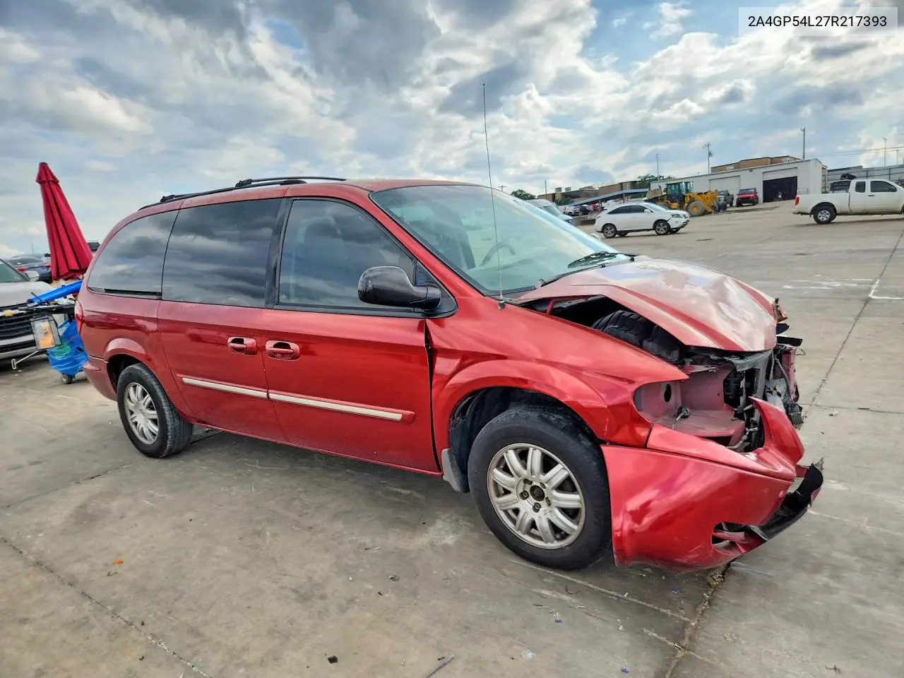 2007 Chrysler Town & Country Touring VIN: 2A4GP54L27R217393 Lot: 57427996