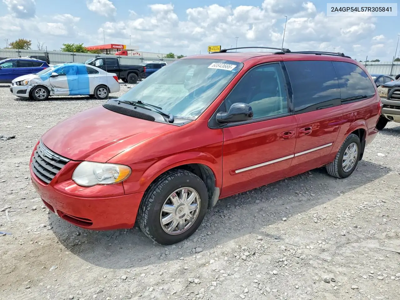 2007 Chrysler Town & Country Touring VIN: 2A4GP54L57R305841 Lot: 60843666