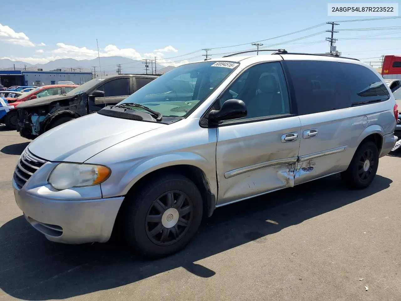 2007 Chrysler Town & Country Touring VIN: 2A8GP54L87R223522 Lot: 60894516