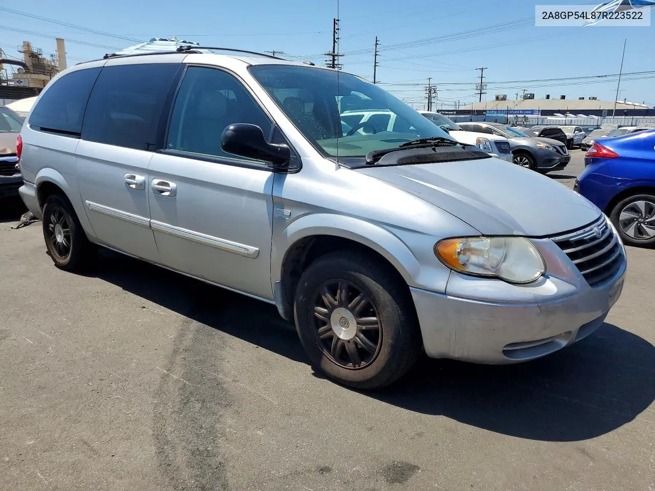 2007 Chrysler Town & Country Touring VIN: 2A8GP54L87R223522 Lot: 60894516