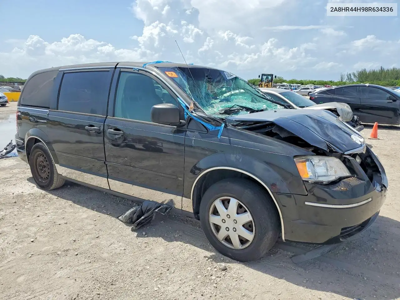 2008 Chrysler Town & Country Lx VIN: 2A8HR44H98R634336 Lot: 60852216