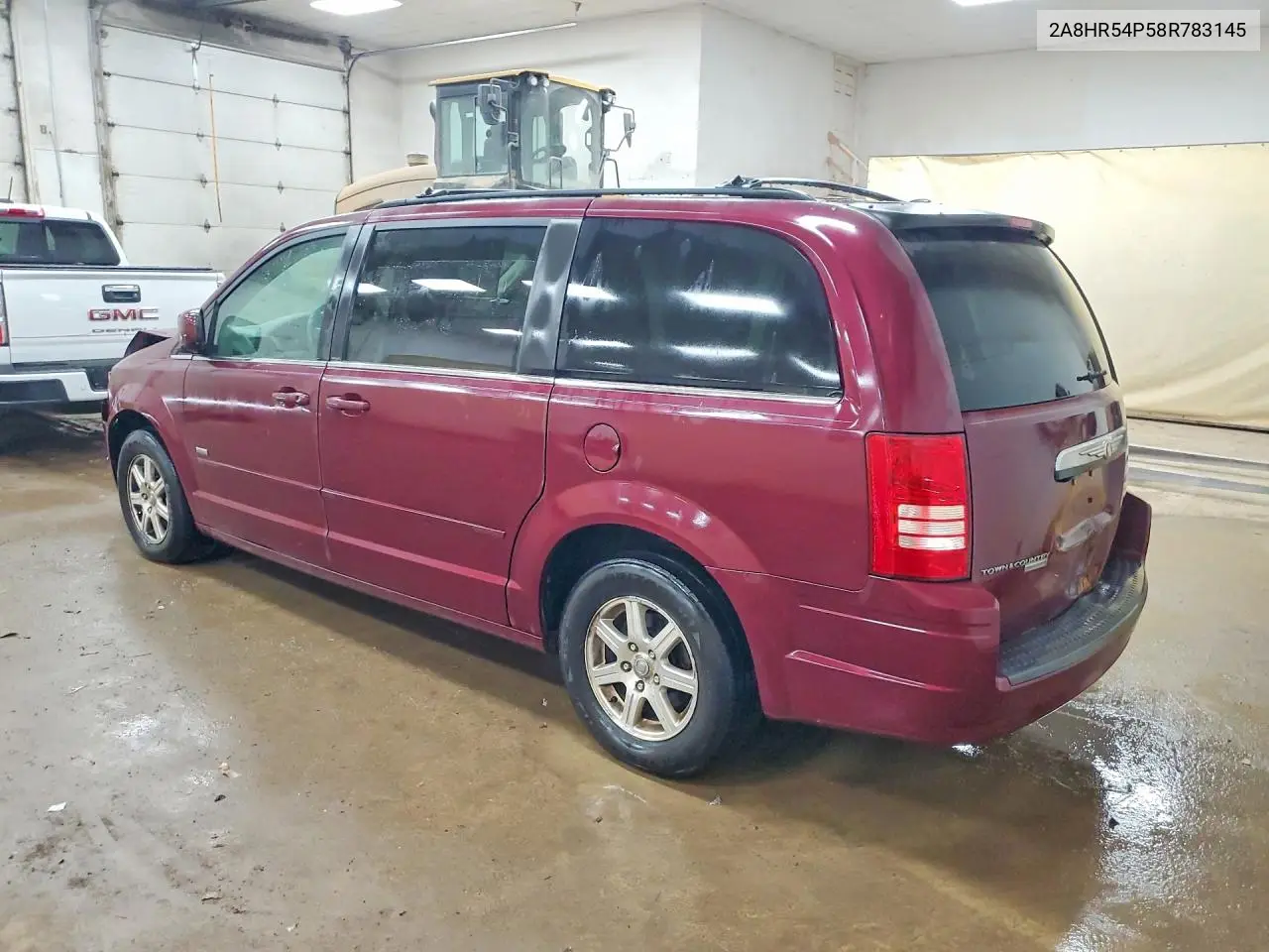 2008 Chrysler Town & Country Touring VIN: 2A8HR54P58R783145 Lot: 61303356