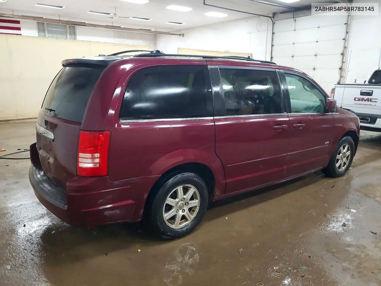 2008 Chrysler Town & Country Touring VIN: 2A8HR54P58R783145 Lot: 61303356