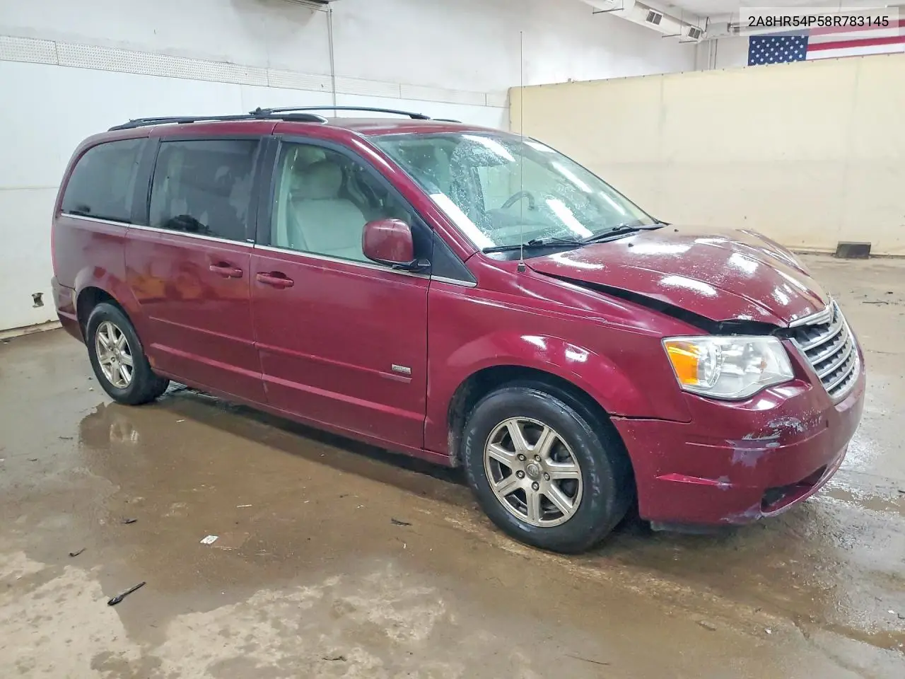 2008 Chrysler Town & Country Touring VIN: 2A8HR54P58R783145 Lot: 61303356