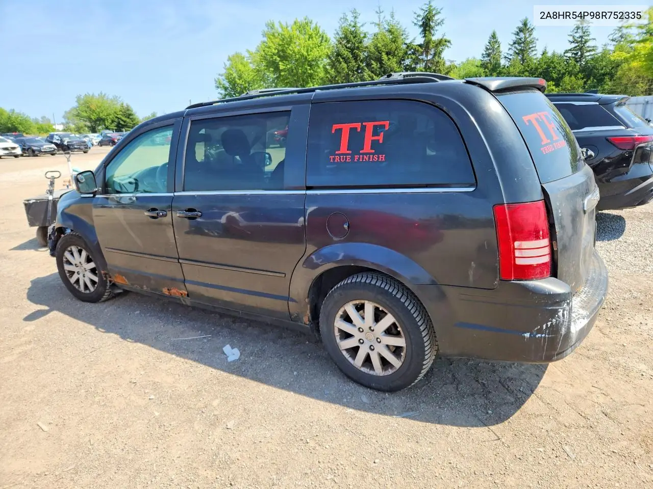 2008 Chrysler Town & Country Touring VIN: 2A8HR54P98R752335 Lot: 61798656