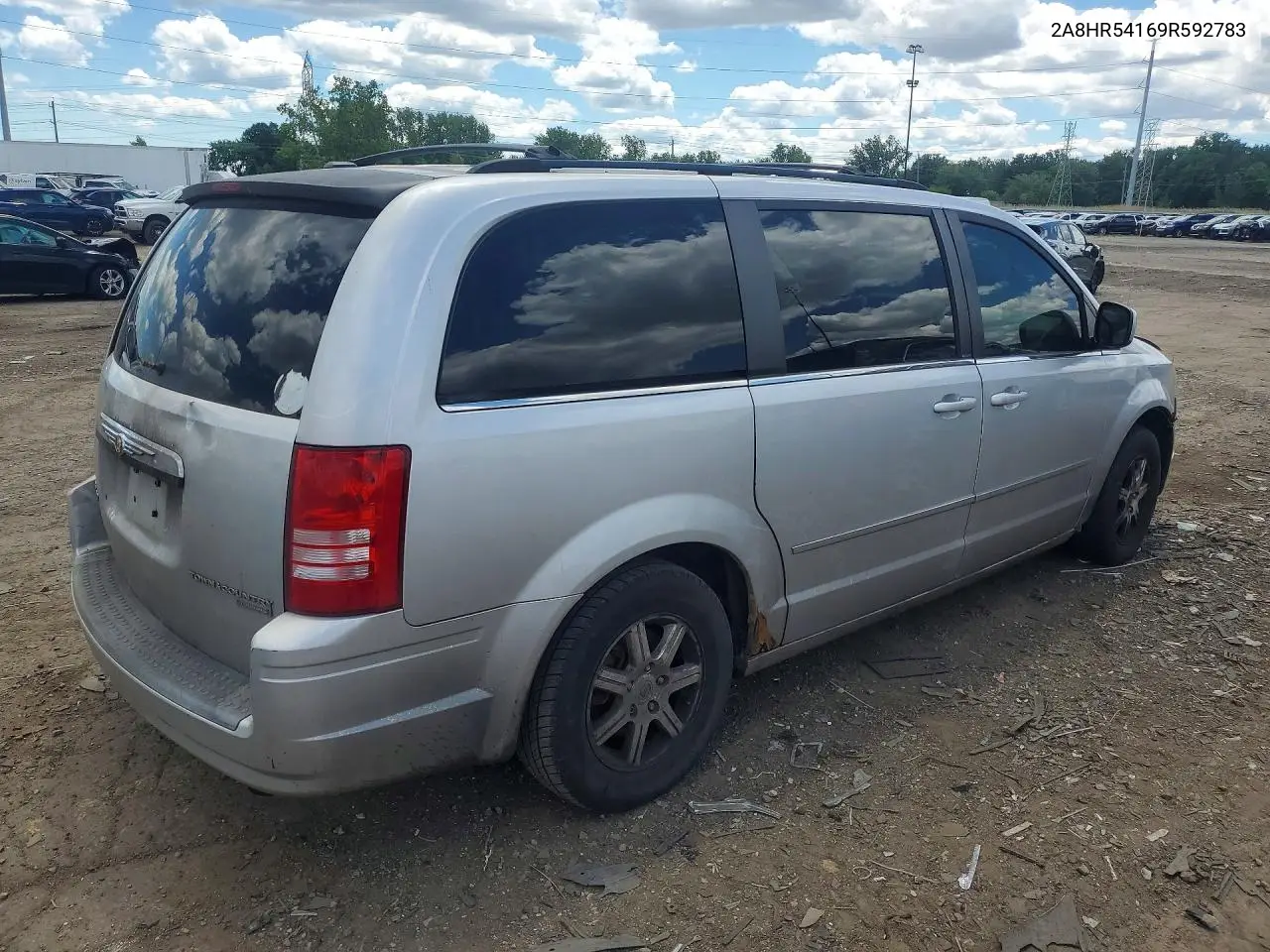 2009 Chrysler Town & Country Touring VIN: 2A8HR54169R592783 Lot: 58062856