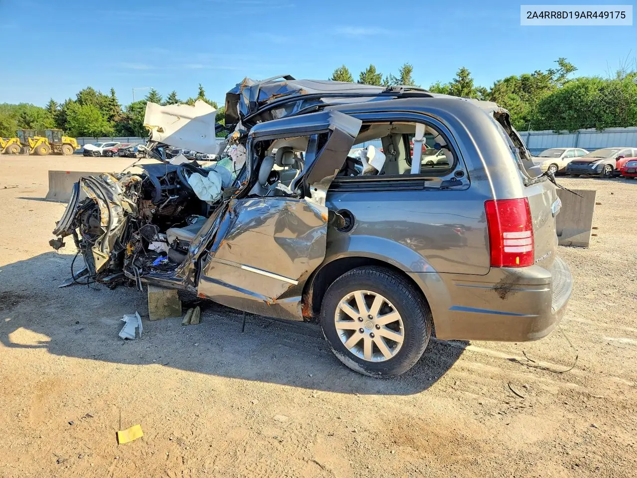 2010 Chrysler Town & Country Touring Plus VIN: 2A4RR8D19AR449175 Lot: 55178096