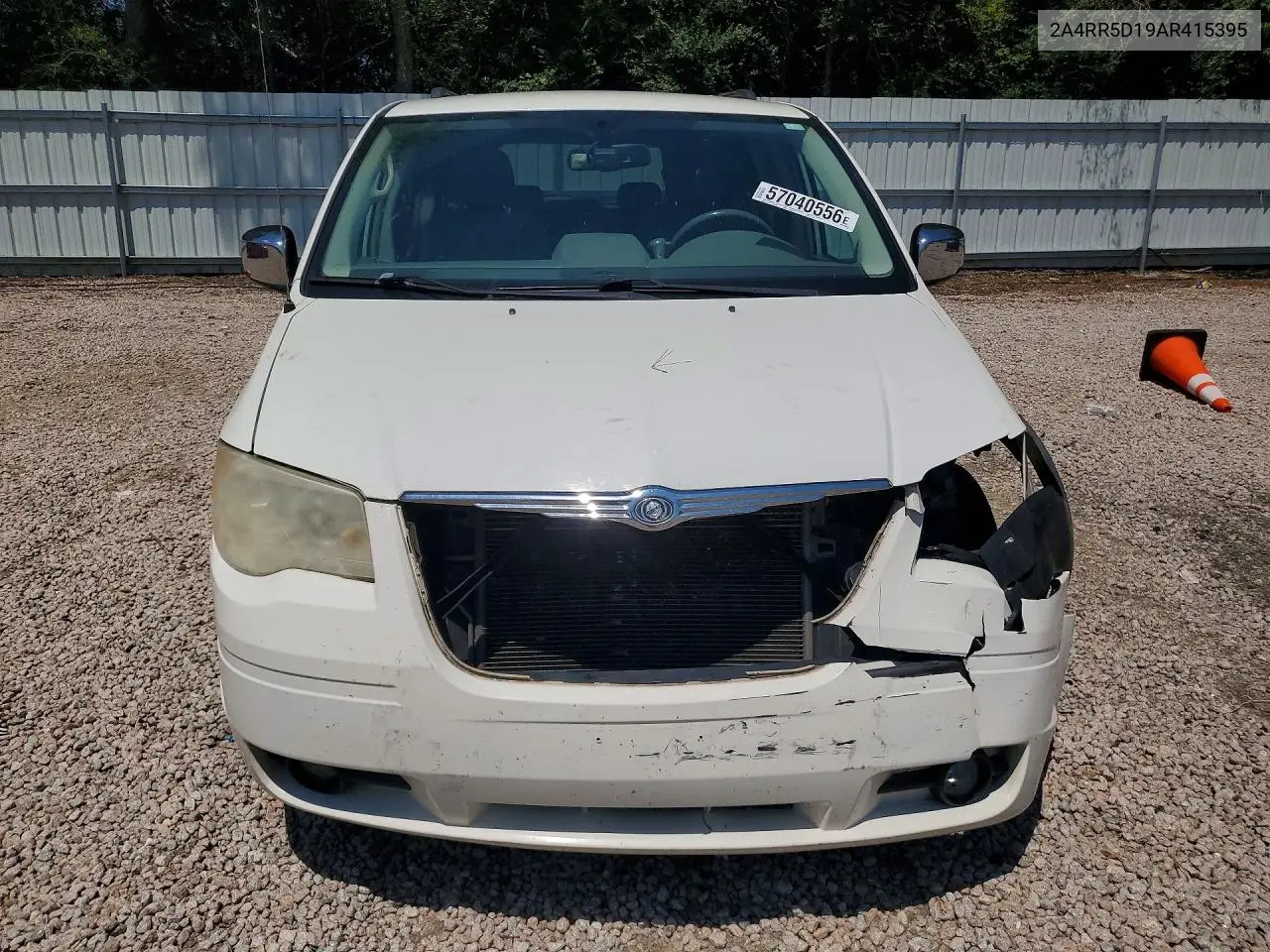 2010 Chrysler Town & Country Touring VIN: 2A4RR5D19AR415395 Lot: 57040556