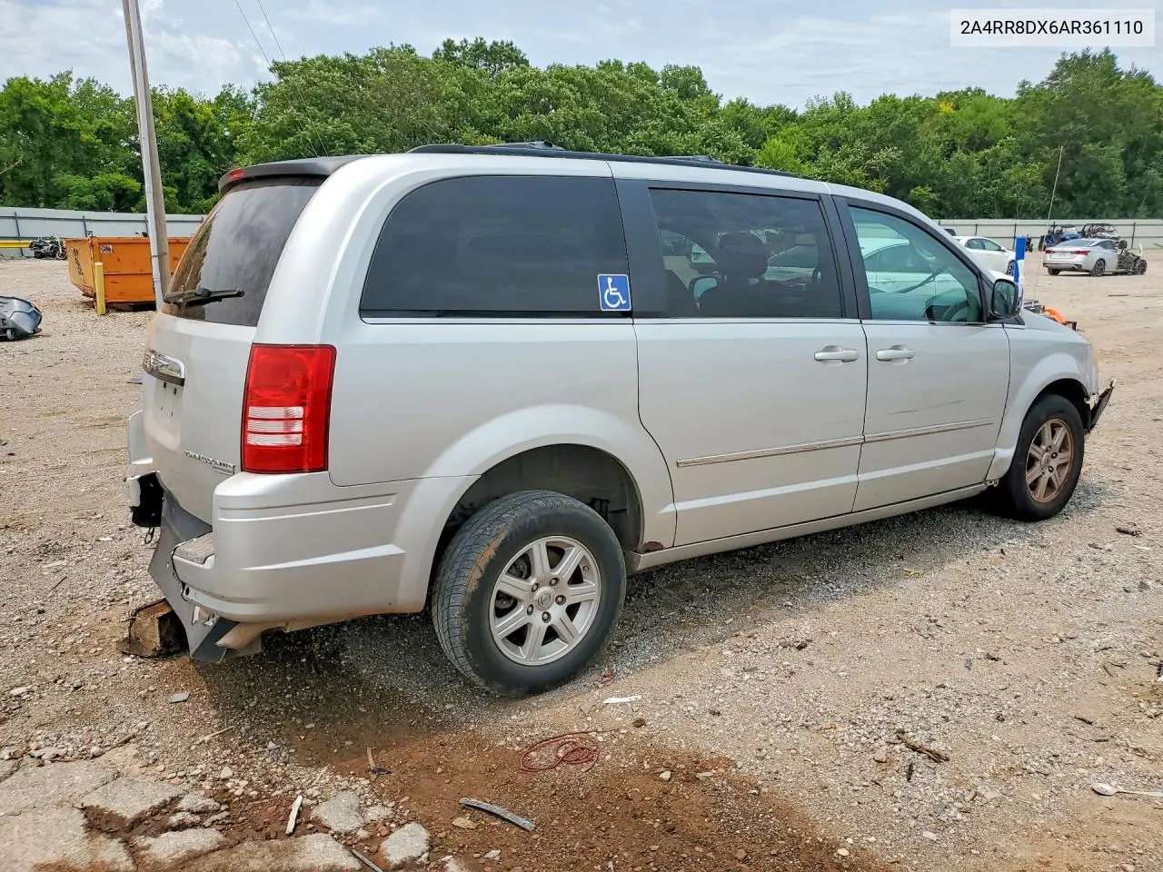 2010 Chrysler Town & Country Touring Plus VIN: 2A4RR8DX6AR361110 Lot: 58695236