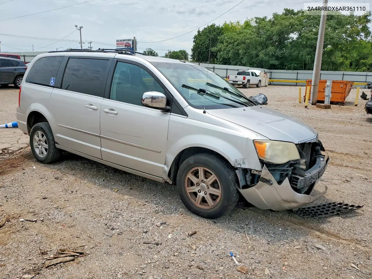 2010 Chrysler Town & Country Touring Plus VIN: 2A4RR8DX6AR361110 Lot: 58695236