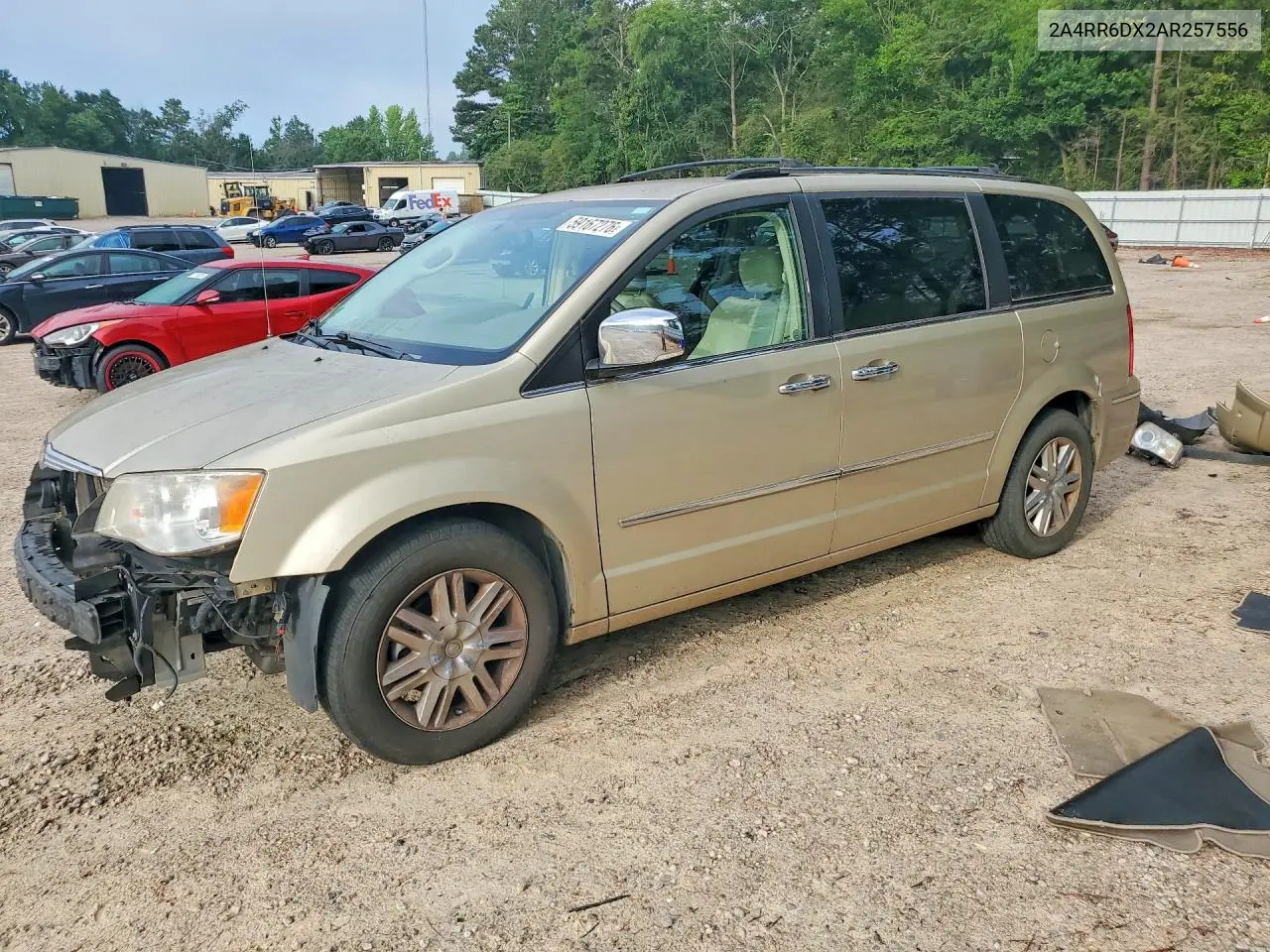 2010 Chrysler Town & Country Limited VIN: 2A4RR6DX2AR257556 Lot: 59167276