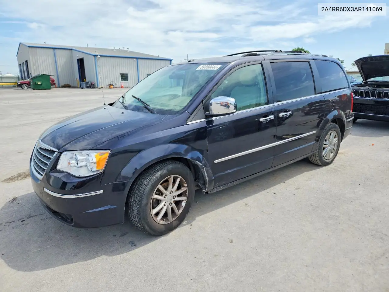 2010 Chrysler Town & Country Limited VIN: 2A4RR6DX3AR141069 Lot: 59350646