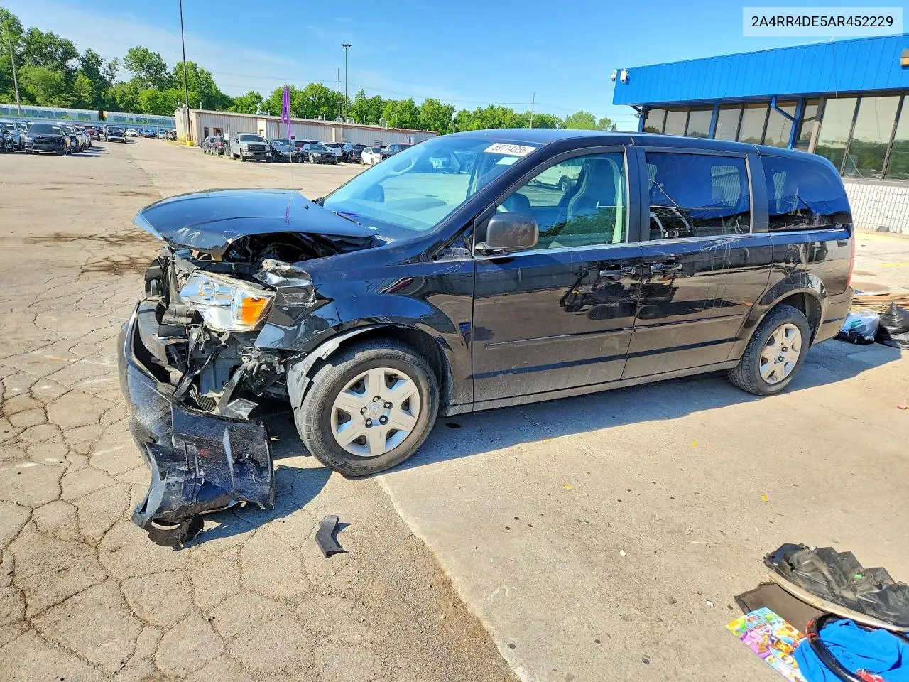 2010 Chrysler Town & Country Lx VIN: 2A4RR4DE5AR452229 Lot: 59714356
