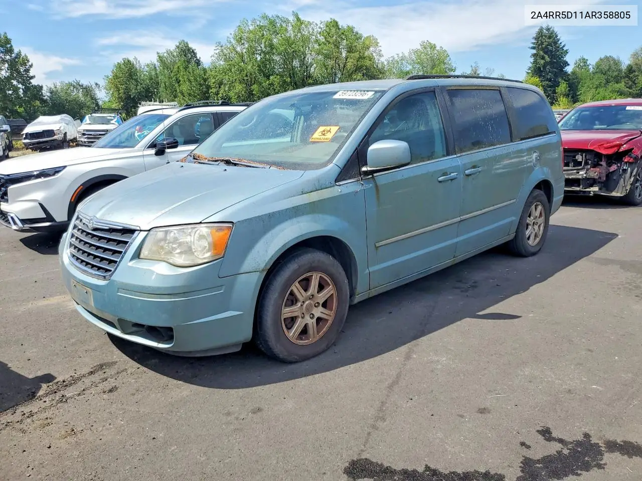 2010 Chrysler Town & Countr VIN: 2A4RR5D11AR358805 Lot: 59723296