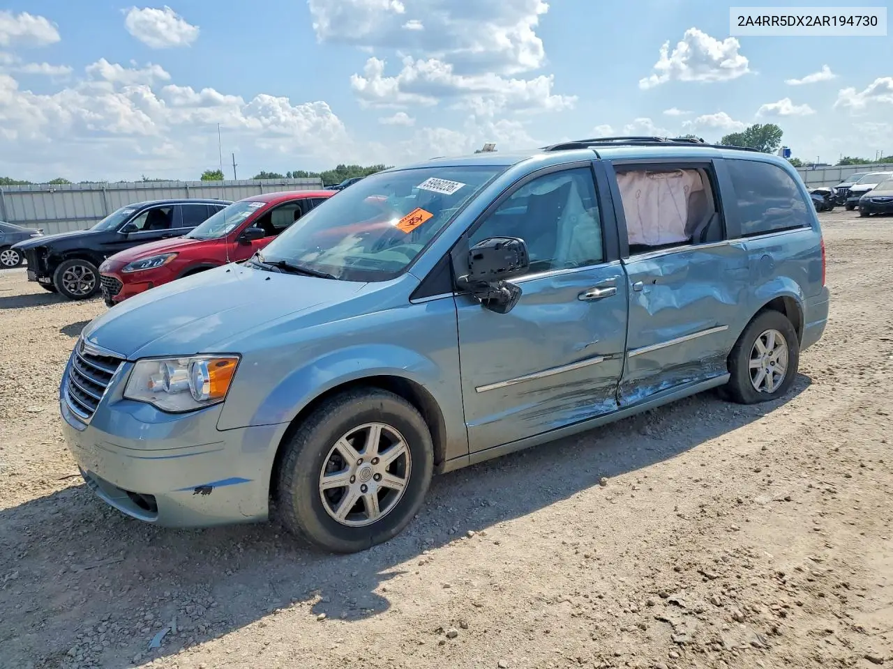 2010 Chrysler Town & Country Touring VIN: 2A4RR5DX2AR194730 Lot: 59960236