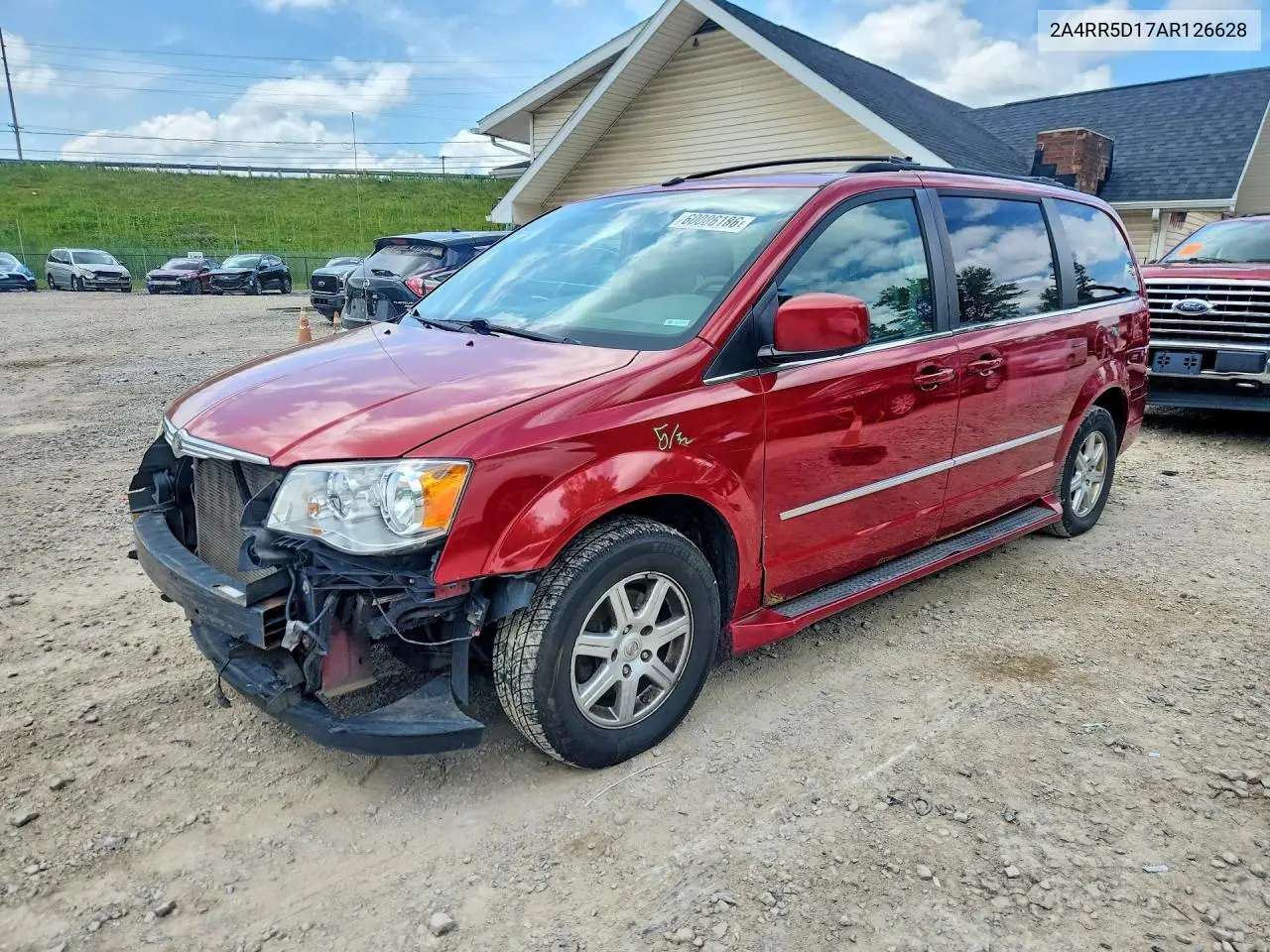2010 Chrysler Town & Country Touring VIN: 2A4RR5D17AR126628 Lot: 60086186