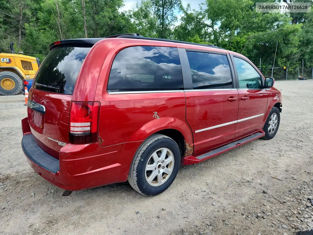2010 Chrysler Town & Country Touring VIN: 2A4RR5D17AR126628 Lot: 60086186
