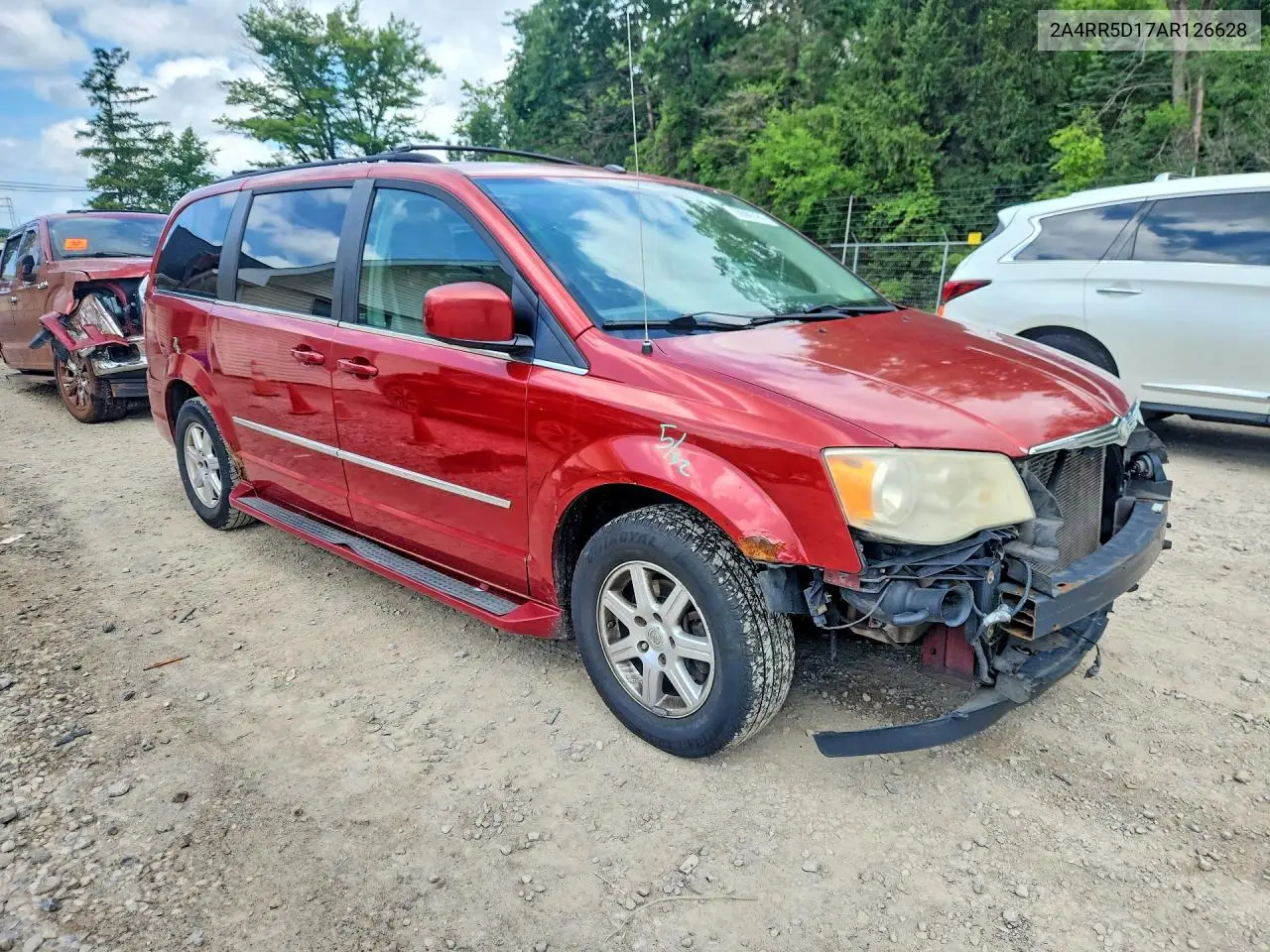 2010 Chrysler Town & Country Touring VIN: 2A4RR5D17AR126628 Lot: 60086186