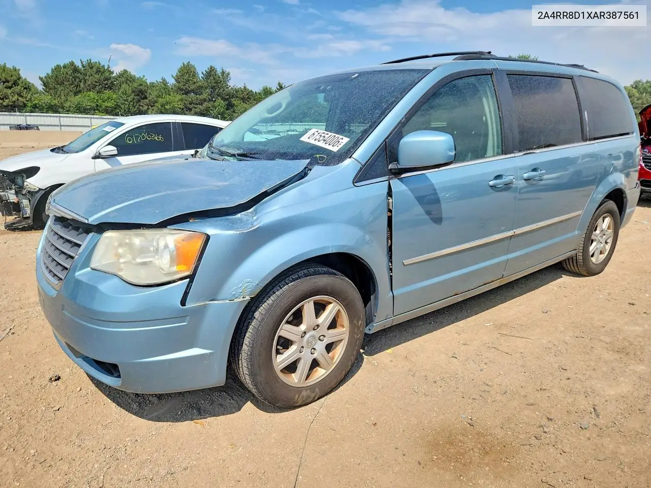 2010 Chrysler Town & Country Touring Plus VIN: 2A4RR8D1XAR387561 Lot: 61554006