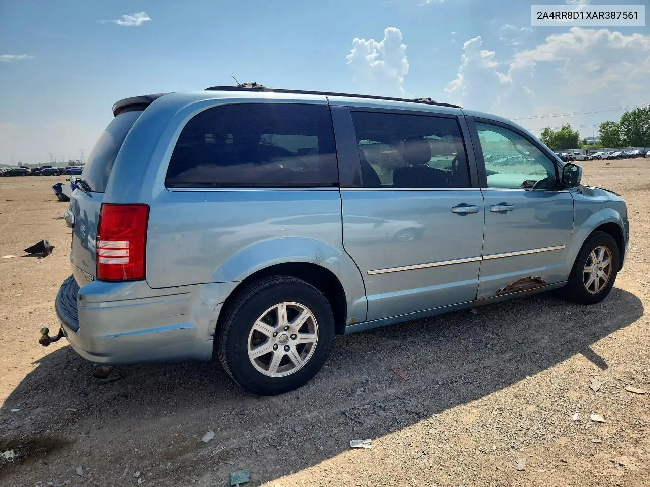 2010 Chrysler Town & Country Touring Plus VIN: 2A4RR8D1XAR387561 Lot: 61554006