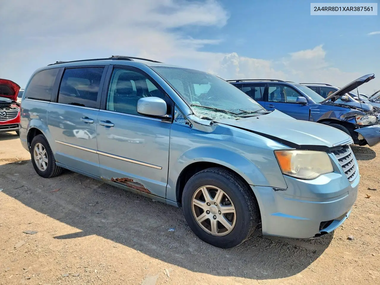2010 Chrysler Town & Country Touring Plus VIN: 2A4RR8D1XAR387561 Lot: 61554006