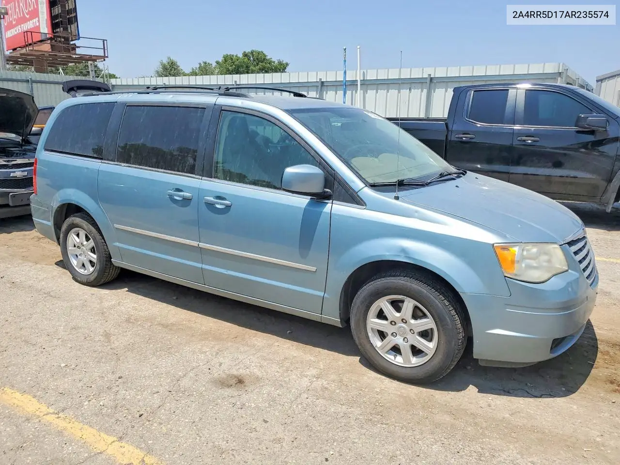 2010 Chrysler Town & Country Touring VIN: 2A4RR5D17AR235574 Lot: 61709306