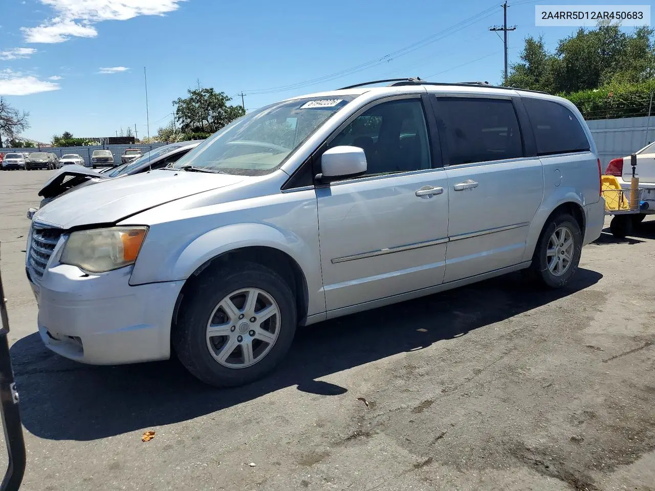 2010 Chrysler Town & Country Touring VIN: 2A4RR5D12AR450683 Lot: 61942226