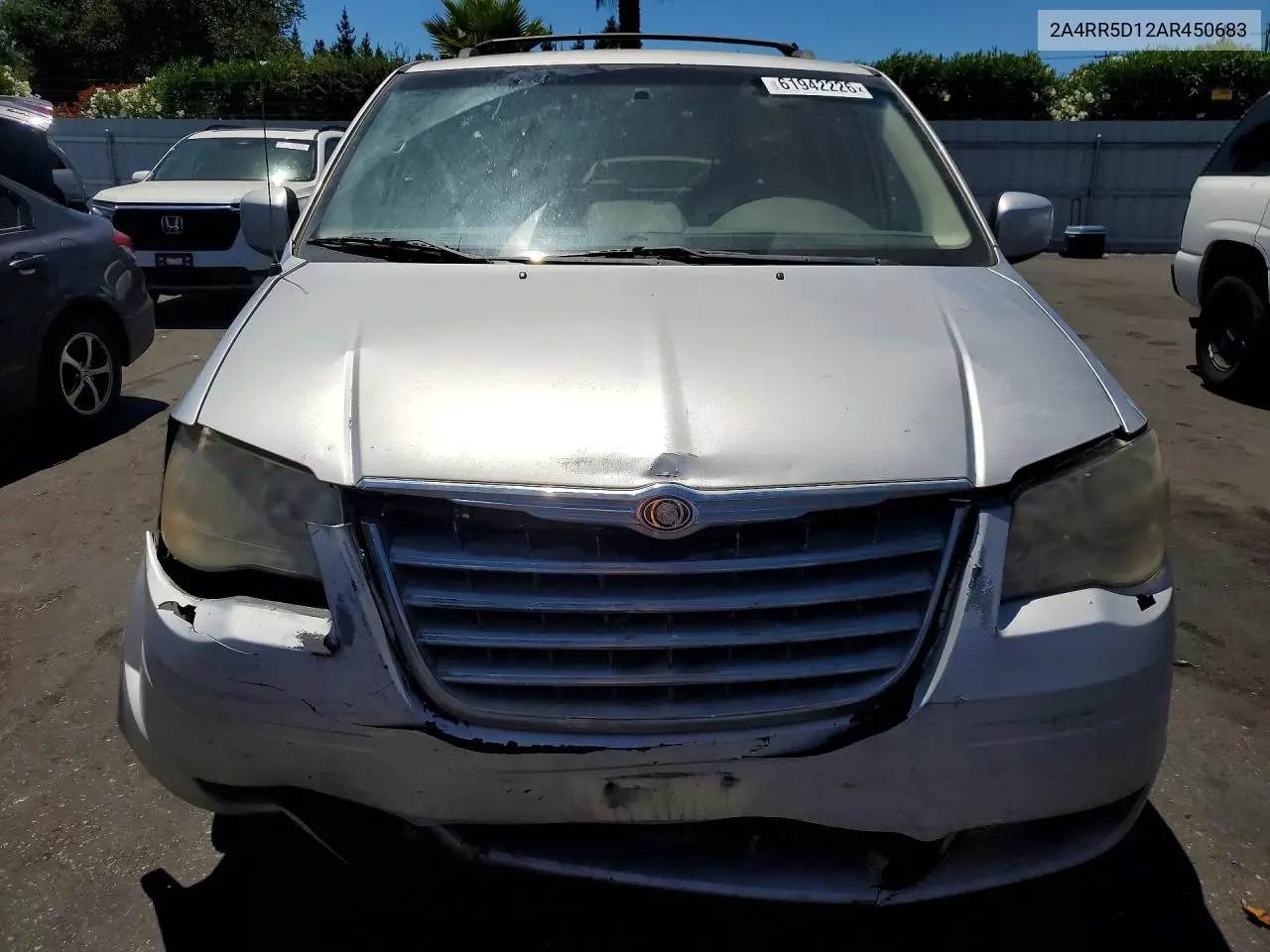2010 Chrysler Town & Country Touring VIN: 2A4RR5D12AR450683 Lot: 61942226