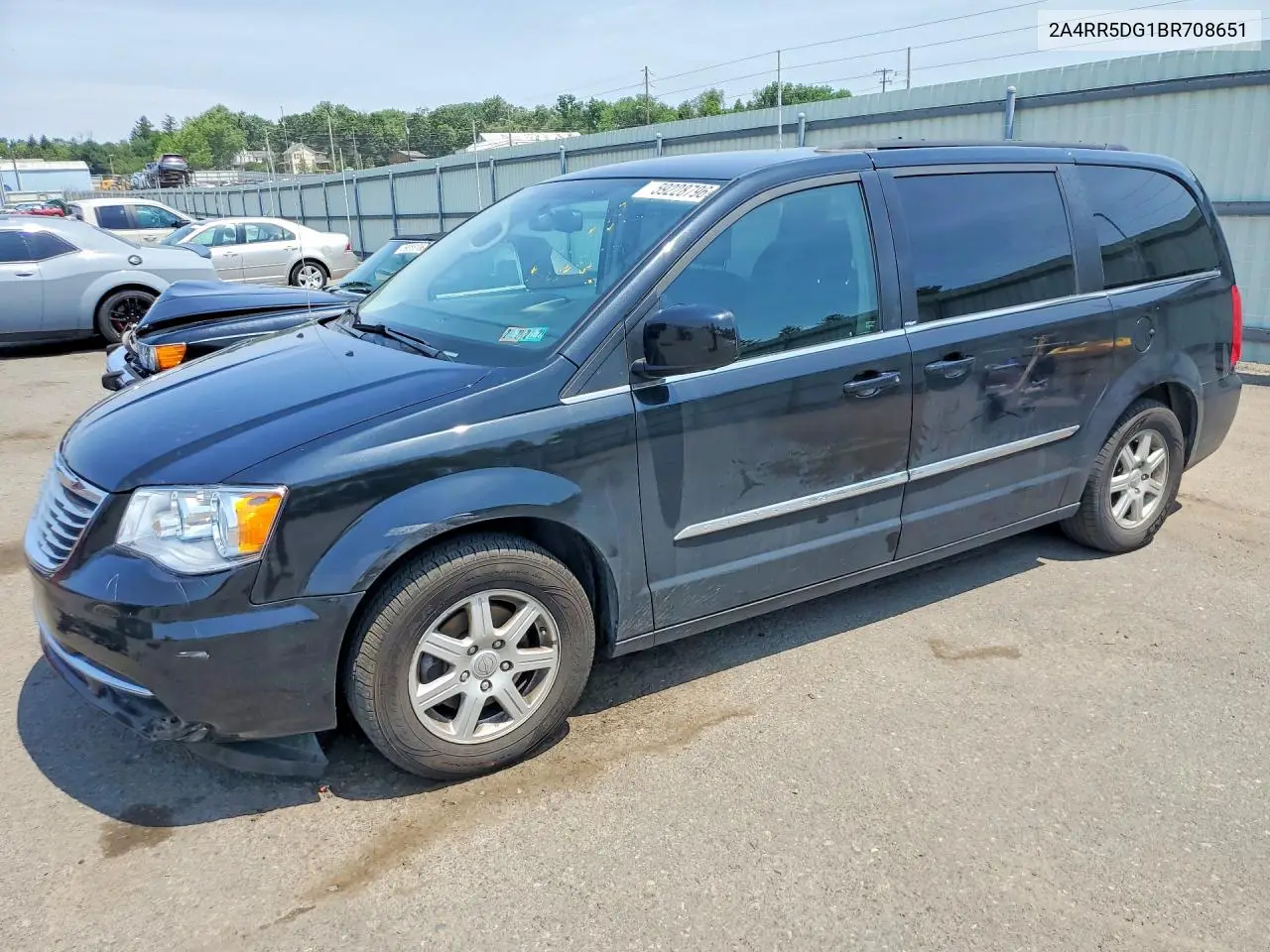 2011 Chrysler Town & Country Touring VIN: 2A4RR5DG1BR708651 Lot: 59228796
