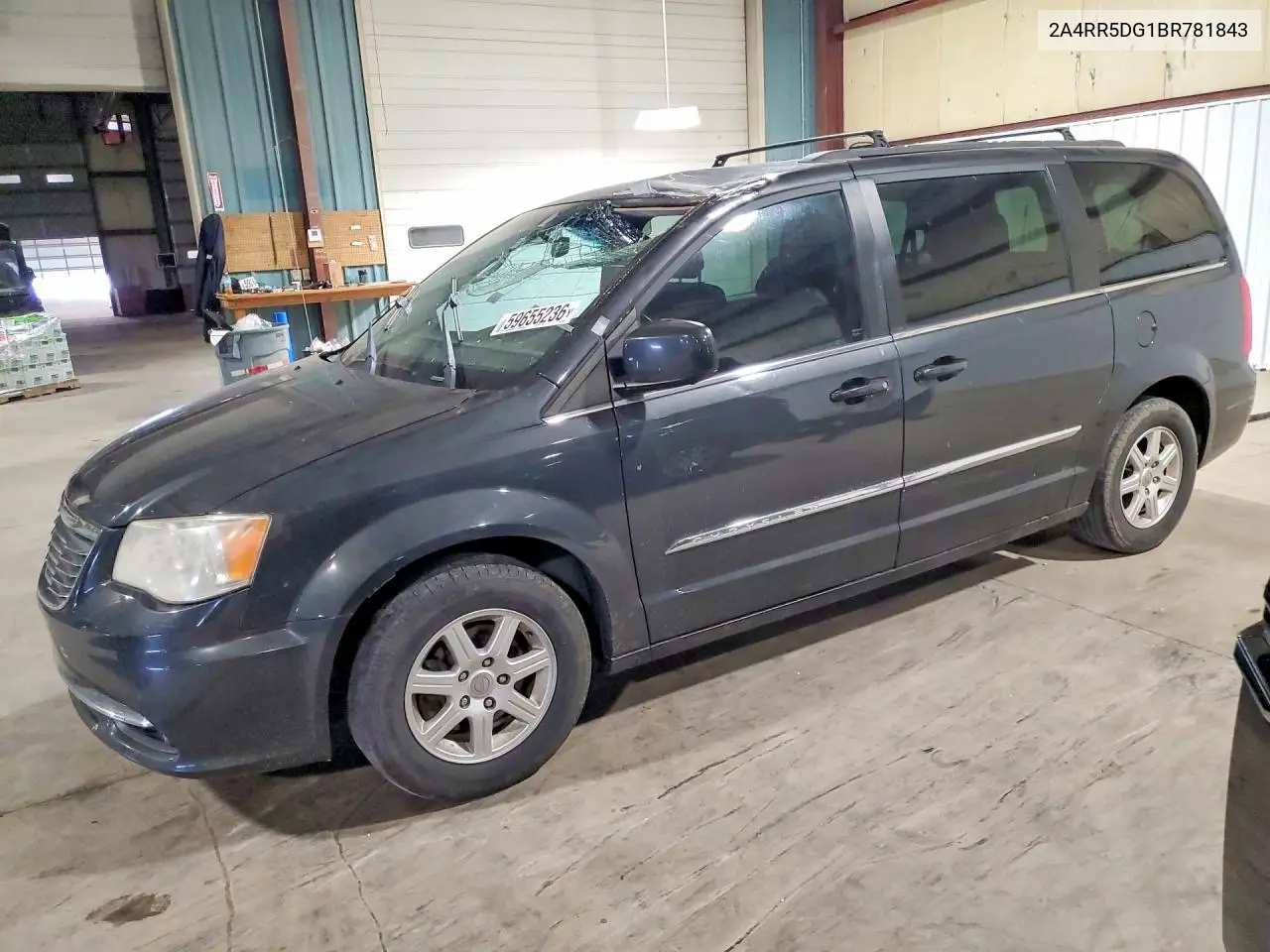 2011 Chrysler Town & Country Touring VIN: 2A4RR5DG1BR781843 Lot: 59655236