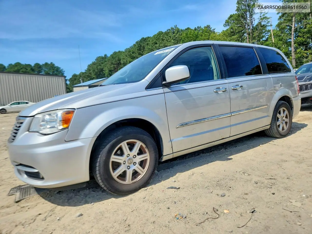 2011 Chrysler Town & Country Touring VIN: 2A4RR5DG8BR618560 Lot: 61285776