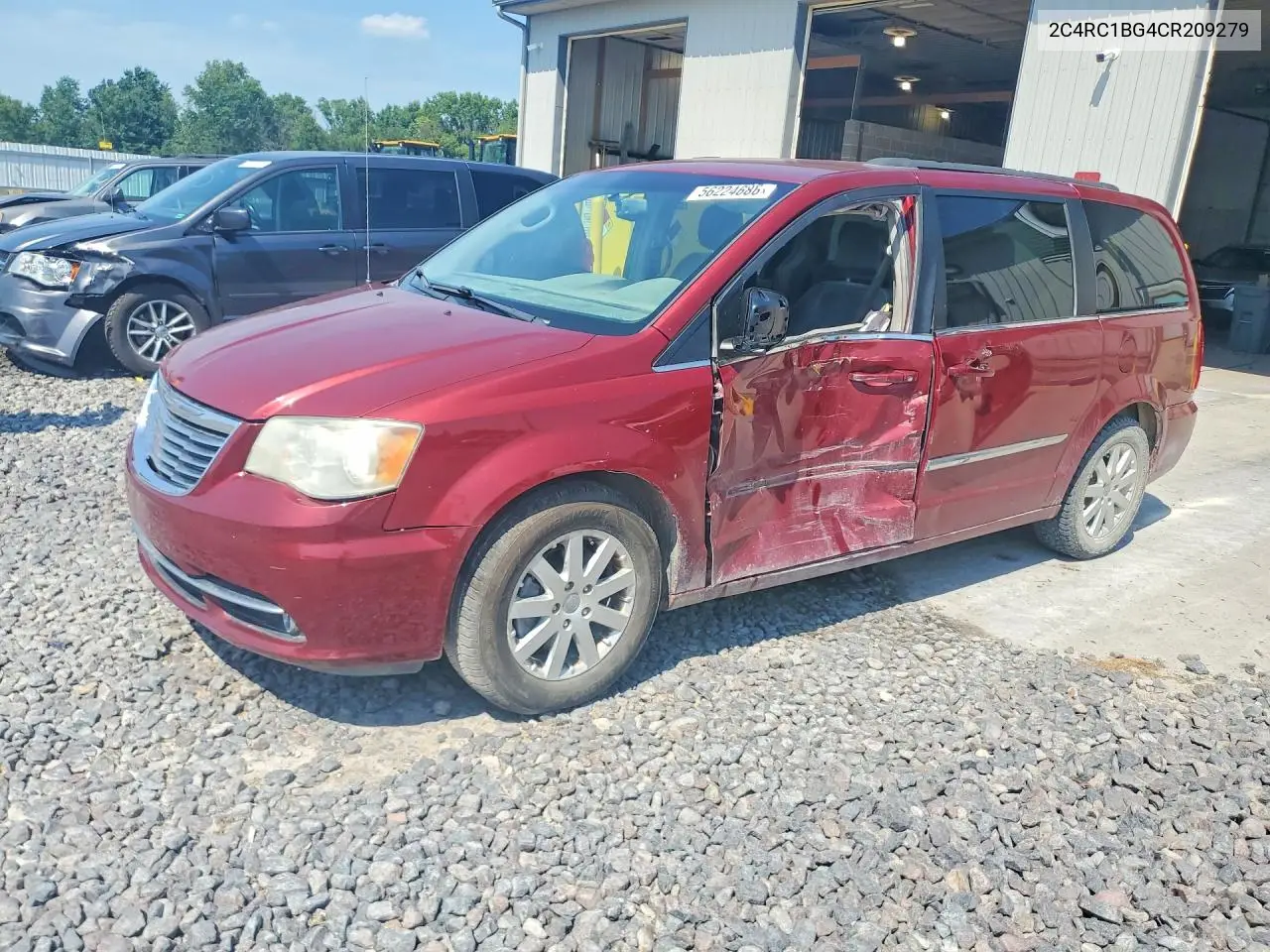 2012 Chrysler Town & Country Touring VIN: 2C4RC1BG4CR209279 Lot: 56224686