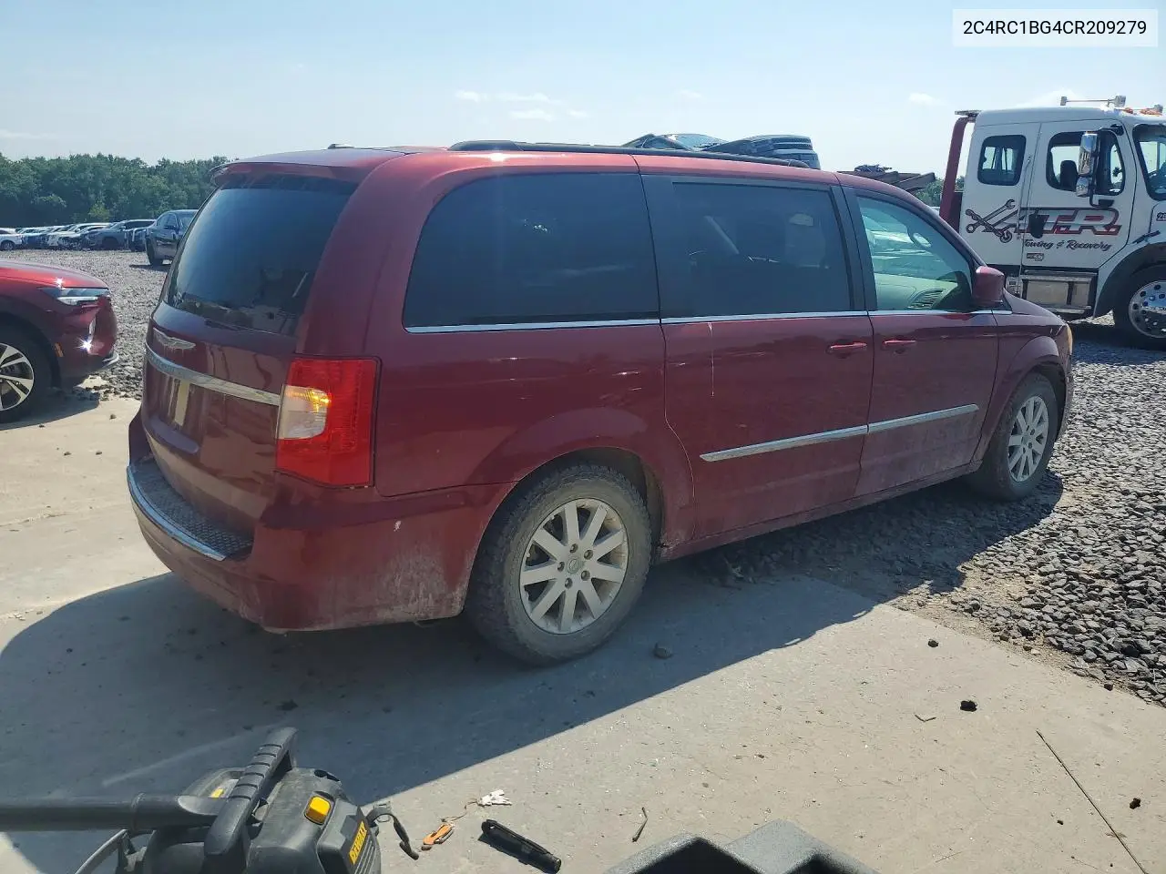 2012 Chrysler Town & Country Touring VIN: 2C4RC1BG4CR209279 Lot: 56224686