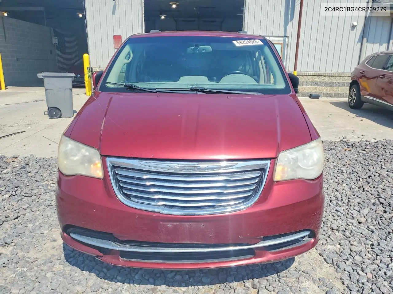 2012 Chrysler Town & Country Touring VIN: 2C4RC1BG4CR209279 Lot: 56224686