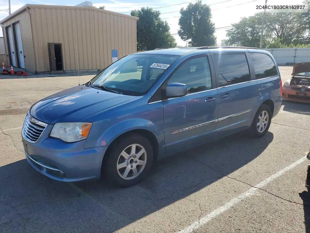 2012 Chrysler Town & Country Touring VIN: 2C4RC1BG3CR162827 Lot: 57544316