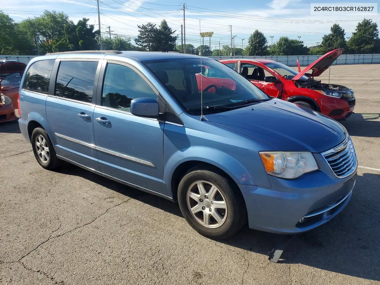 2012 Chrysler Town & Country Touring VIN: 2C4RC1BG3CR162827 Lot: 57544316