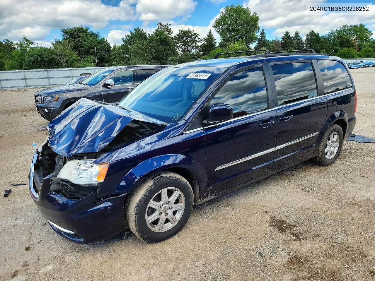 2012 Chrysler Town & Country Touring VIN: 2C4RC1BG5CR228262 Lot: 57782376