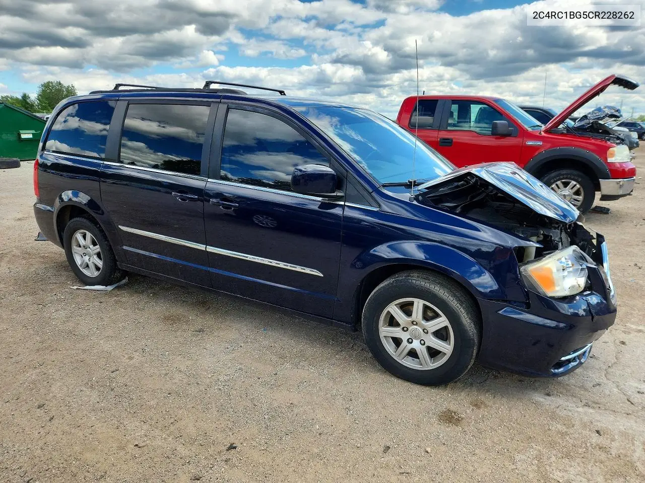 2012 Chrysler Town & Country Touring VIN: 2C4RC1BG5CR228262 Lot: 57782376