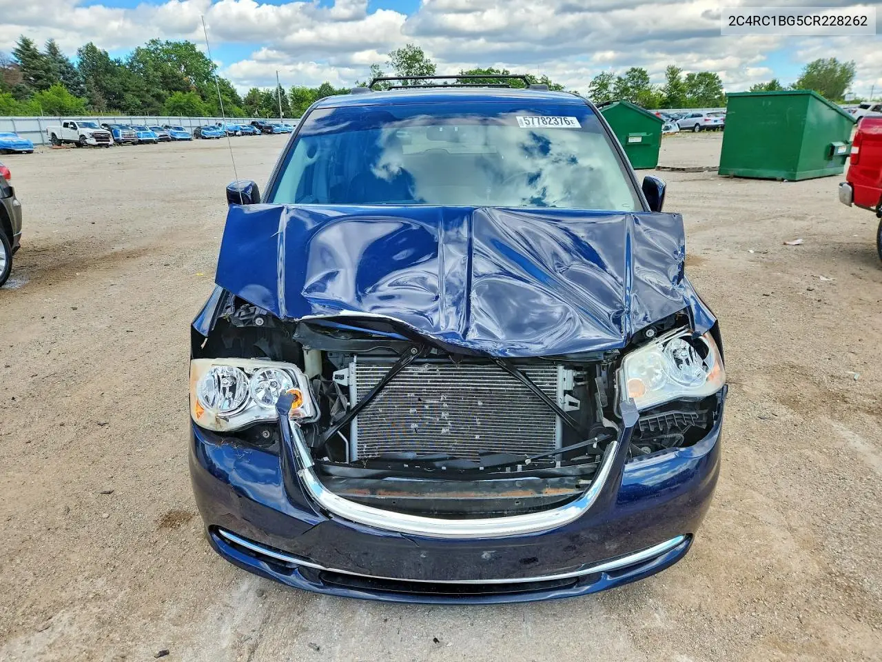 2012 Chrysler Town & Country Touring VIN: 2C4RC1BG5CR228262 Lot: 57782376
