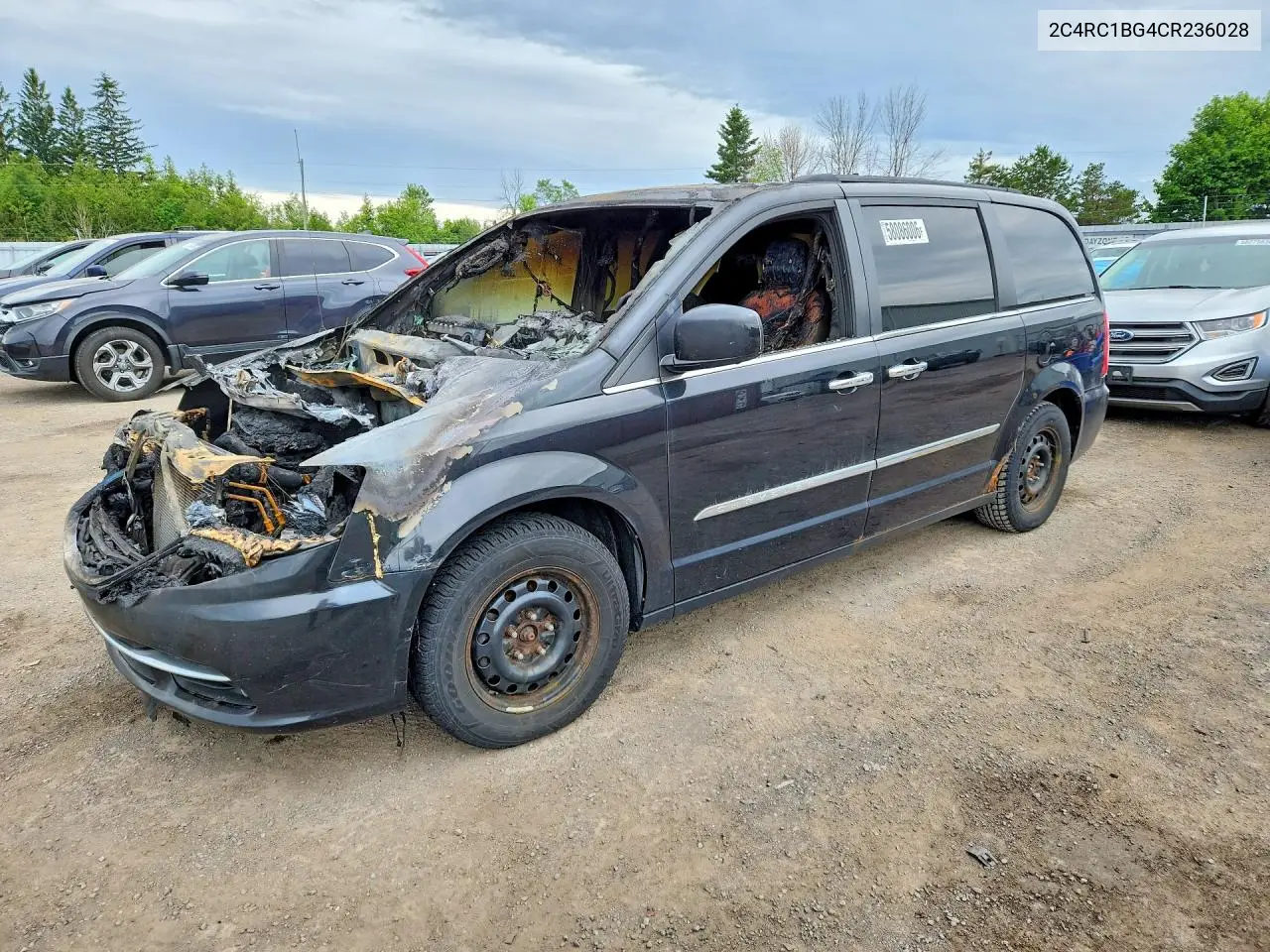 2012 Chrysler Town & Country Touring VIN: 2C4RC1BG4CR236028 Lot: 58086006